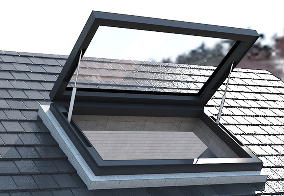 Electric overhead sunroof