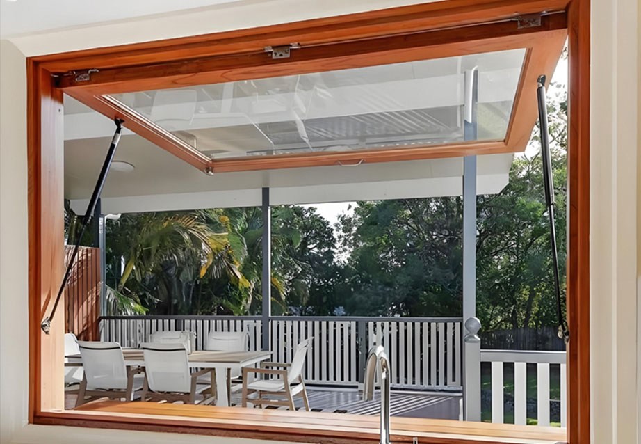 Outer-hung window