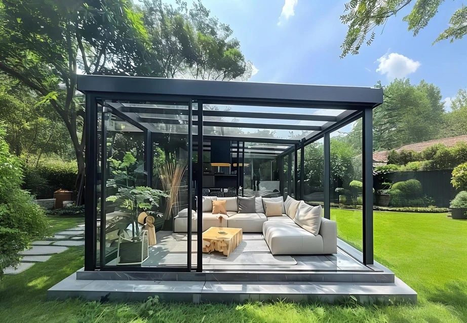 glass home